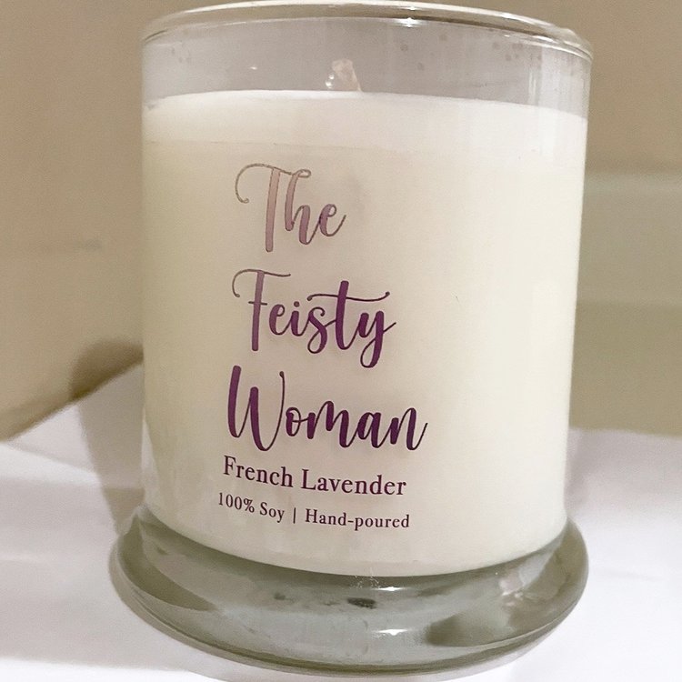 The Feisty Woman Candle - French Lavender